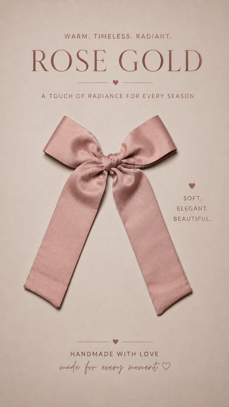 Satin MATTE Bows