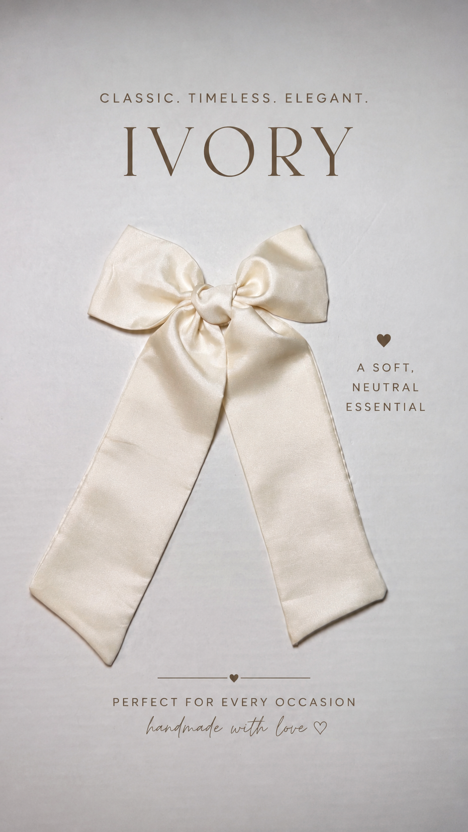Satin MATTE Bows