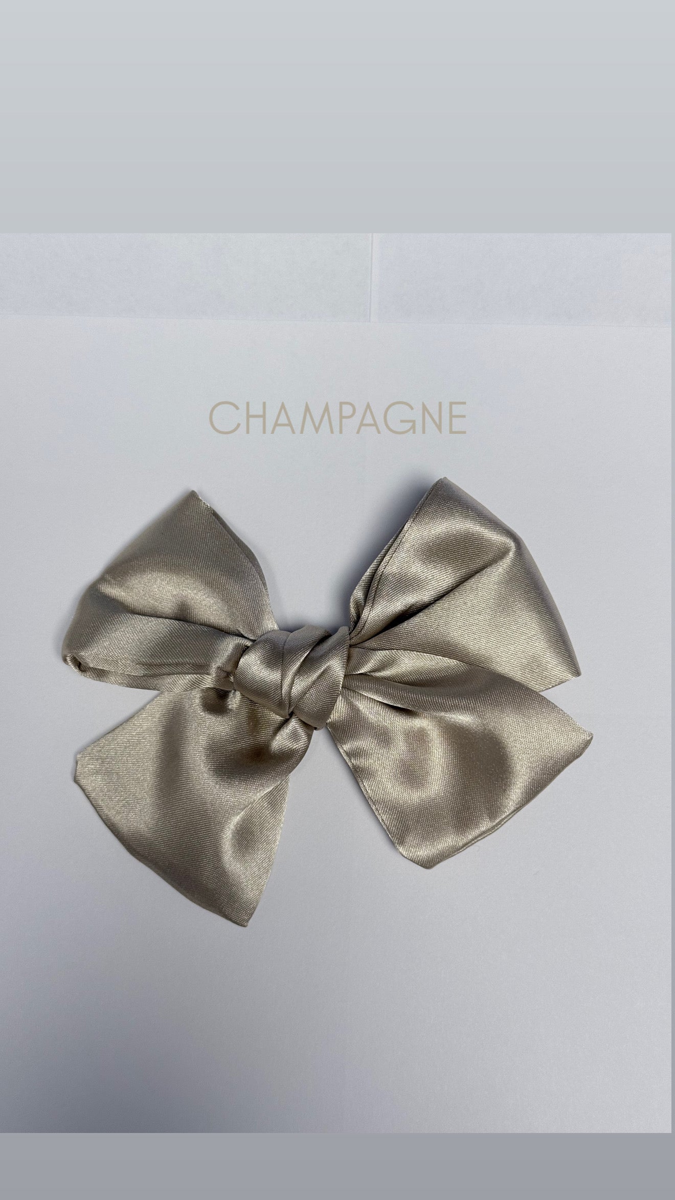 SATIN PINWHEEL BOW
