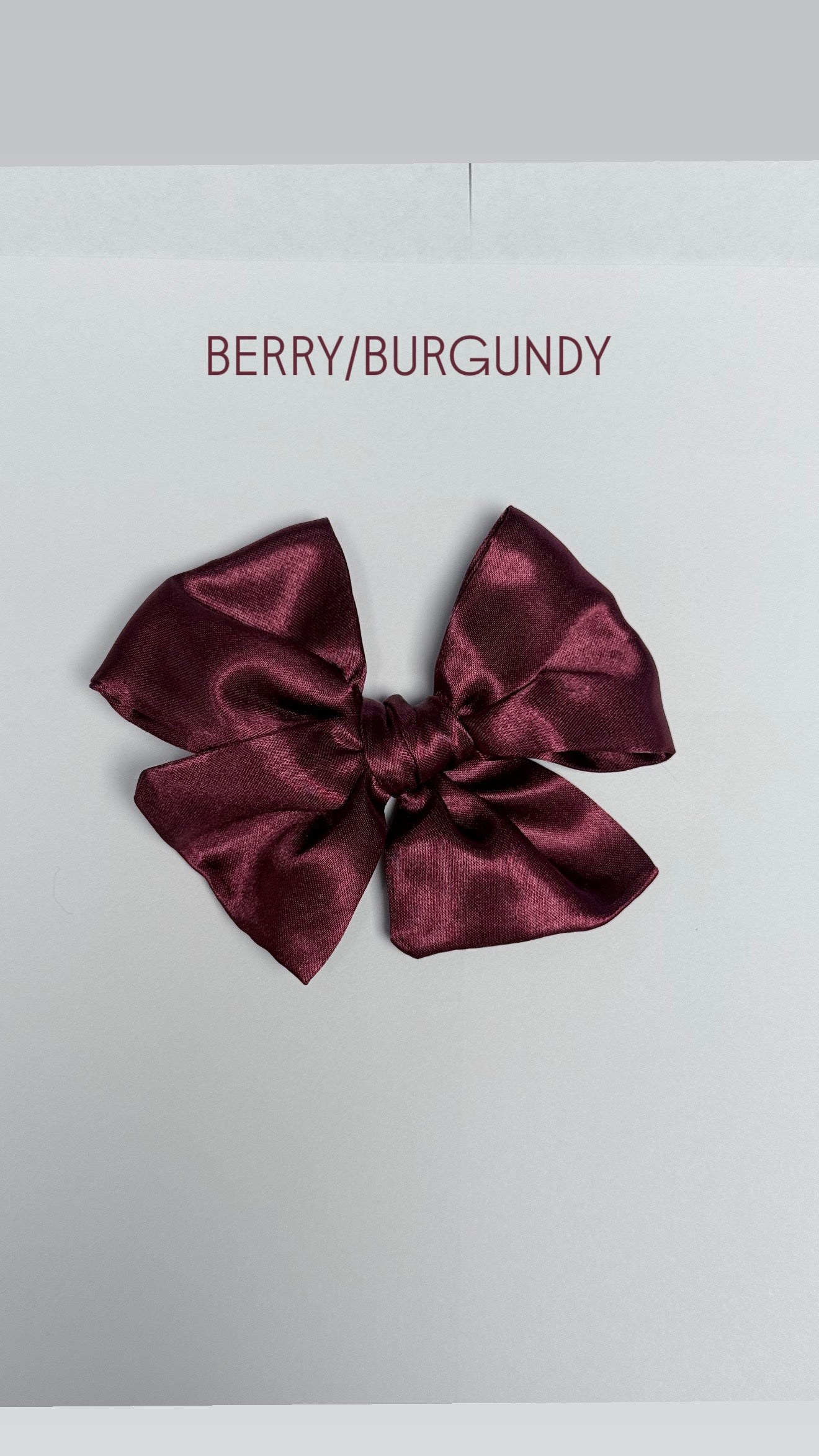 SATIN PINWHEEL BOW