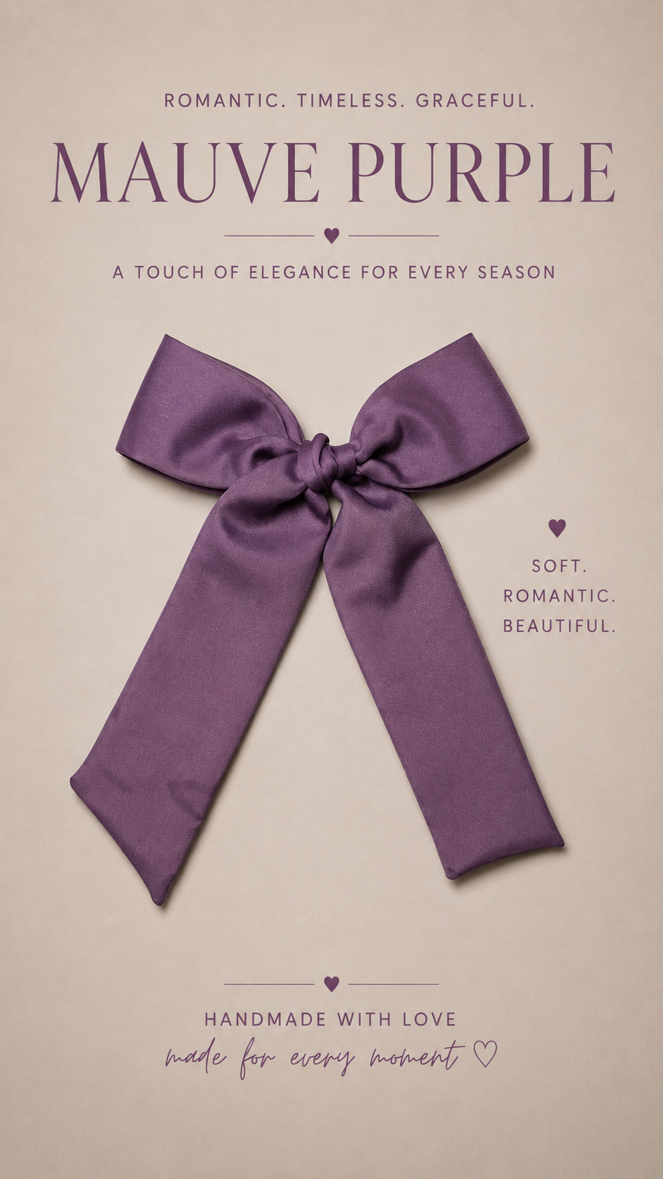Satin MATTE Bows