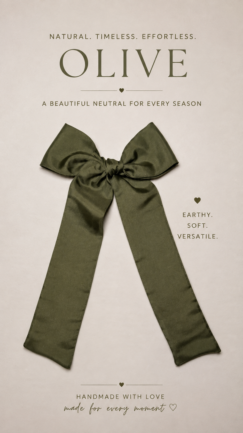 Satin MATTE Bows